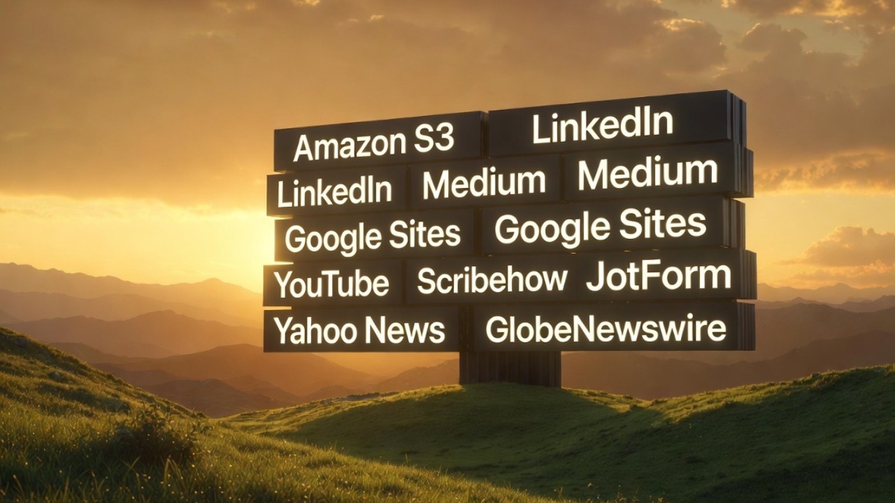 Parasite SEO Service Platforms — Amazon S3, LinkedIn, Medium, YouTube