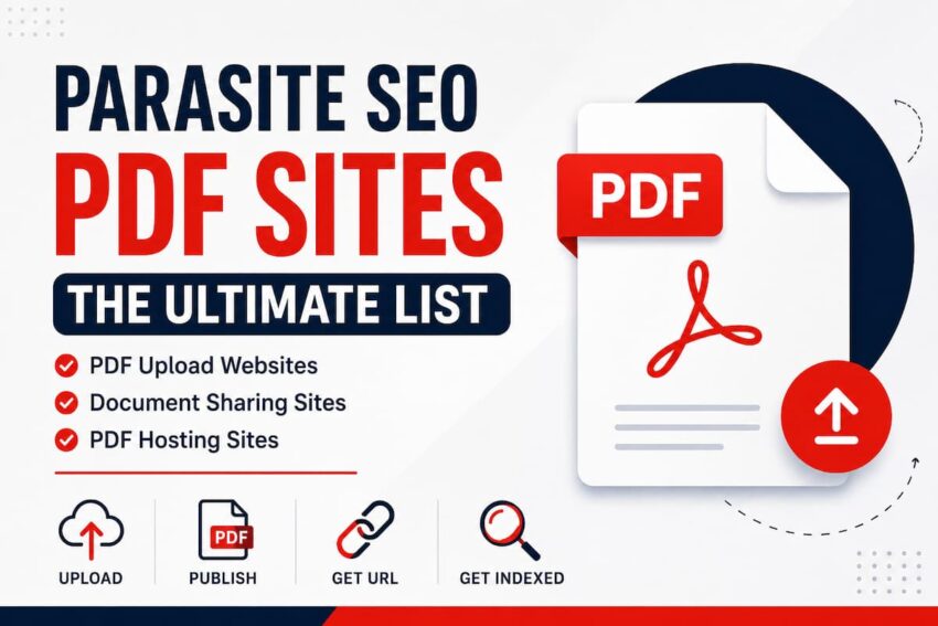 Parasite SEO PDF Sites List